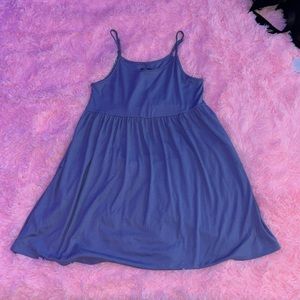 Blue flow sundress